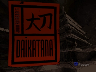 John Romero's Daikatana (Europe) (En,Fr,De) Title Screen